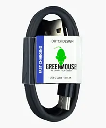 HomeBox Green Mouse USB-C Data Cable - 1m