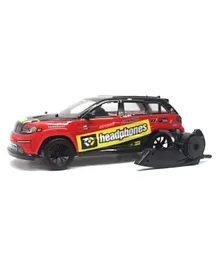 Just For Fun Remote control car with powerful 4ghz motor 1:10 scale - Red