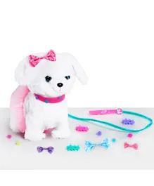 Barbie Walking Puppy With New Unicorn Hat White - 10 Pieces