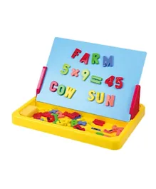 Playgo Portable Magnet & Drawing Board - 58 Pcs