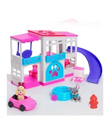 Barbie Pet Dreamhouse Playset Multicolor - Pack of 9