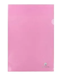 Atlas Clear Folder PP A4 Pink - Assorted
