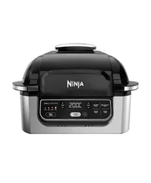 Ninja Foodi 5-in-1 Indoor Electric Countertop Grill with 4-Quart Air Fryer - Black