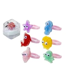 PMS Sea Life Rings Pack of 1 - Assorted Colors