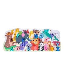 Baybee 2 in 1 Wooden Number Counting Puzzles - 76 Pieces