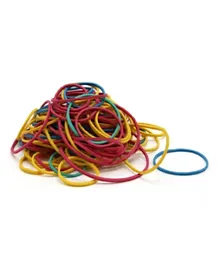 Onyx & Green Rubber Bands (4200) - Assorted Colors and Sizes