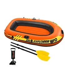 Intex Explorer Pro200 Boat Set - Orange