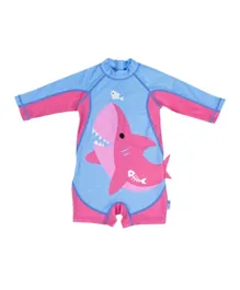 ZOOCCHINI One Piece Surf Suit Sophie the Shark - Pink