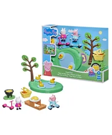 Peppa Pig Adventures Picnic Playset Toy - 10 Pieces