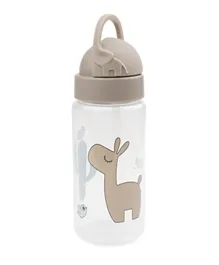 Done By Deer Straw Bottle Lalee Sand - 350mL