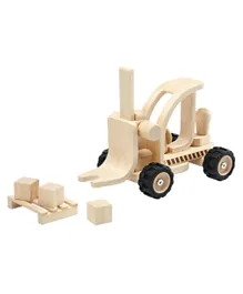 Plan Toys Wooden Forklift Sustainable Play - Beige