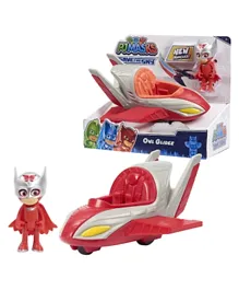 PJ Masks Core Plus Save The Sky Owl Glider - Red