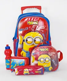Minions 5 Pieces Speaking Trolley Set - 18 Inches