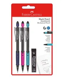 Faber Castell Mechanical Pencil Shark - 3 Pieces