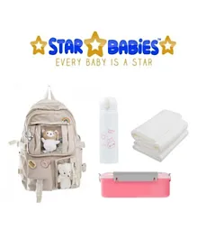 Star Babies Back to School Combo Pack Cream - 17 Inches