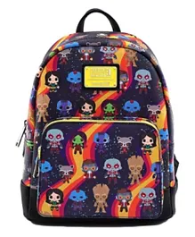 Loungefly Marvel Guardians Of The Galaxy Chibi Mini Backpack - 10.62 Inches