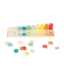 Lelin 1-10 Counting & Matching Board Set