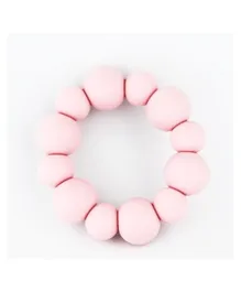 Desert Chomps Pastel Pop Silicone Teether - Baby Pink