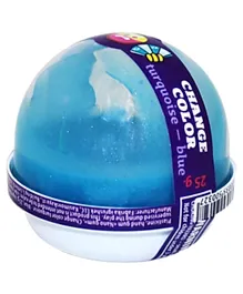 Nano Gum Turquoise & Blue Slime – Stress Relief Toy for Kids 3 Years+, Soft & Stretchy Putty, 25g