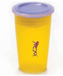 Wow Cup Yellow Tumbler with Freshness Lid - 225ml