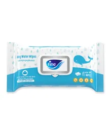 Fine Baby Water Wipes - 72 Pieces