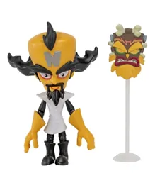 Crash Bandicoot Dr Neo With Uka Uka Mask Action Figures - 4.5 Inches