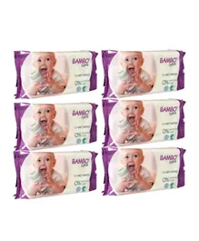 Bambo Nature Eco Friendly Baby Wipes Pack of 6 - 300 Pieces