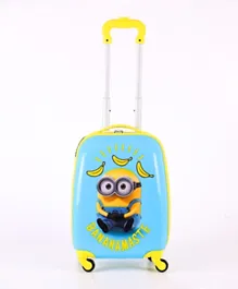 Universal Minions Kids Luggage With Reusable Stickers
