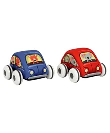 Tiger Tribe Fabric Pull Backs Pack of 2 - Cars
