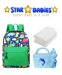 Star Babies Back to School Combo Set Green - 14 Inches