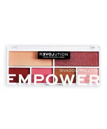 Revolution Relove Colour Play Empower Shadow Palette - 5.2g