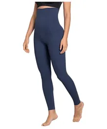 Mums & Bumps Leonisa Extra High Waisted Firm Compression Legging - Blue