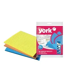 York Sponge Cloth - 3 Pieces