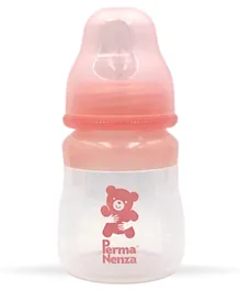 Permanenza Silicone Feeding Bottle Pink - 140ml