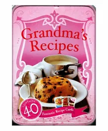 Igloo Books Recipe Grandma' Recipes Tin - 40 Cards