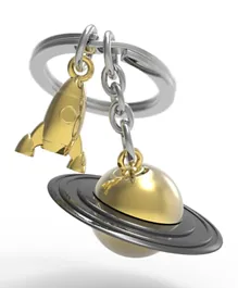 Metalmorphose Saturn Key Ring
