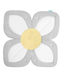 Blooming Bath Lotus with Snaps Soft, Plush Material, Flodable, 84 x 20 cm, 0 Months+ - Grey