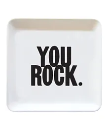 Quotable You Rock Dish