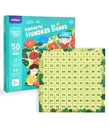Mideer Magnetic Hundred Board Game - Multicolor