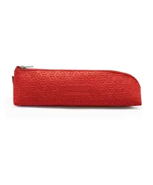 Makenotes Pencil Case Rounded Red