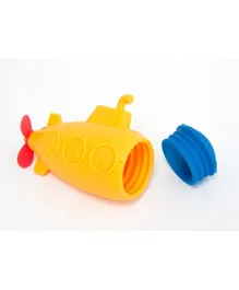 Marcus and Marcus Silicone Bath Toy Submarine Squirt - Yellow