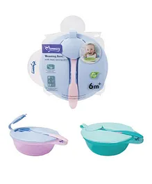 Momeasy Weaning Bowl With Heat Sensing Spoon - Assorted