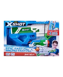 X-Shot Fast Fill Combo Pack Blue - Large