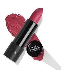 Ruby's Organics Lipstick Rhubharb - 3.7g