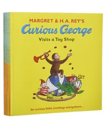 Curious George 7 Books Set - Yellow