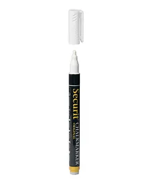 SECURIT Small Liquid Chalk Marker - White