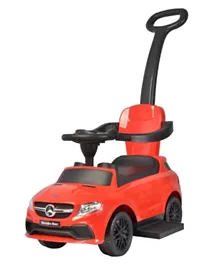Myts Mercedes Benz Unique Push Car With Canopy - Red