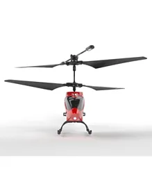 طائرة هليكوبتر سيما بتحكم ذاتي وتحويم - أحمر وأسود