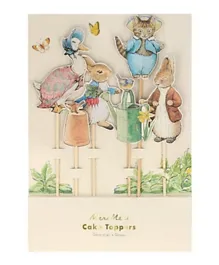 Meri Meri Peter Rabbit & Friends Cake Toppers - Pack of 6