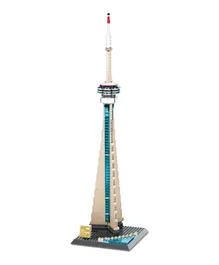 Toronto TV Tower Canada Small Particle Building Blocks Set - 424 Pieces